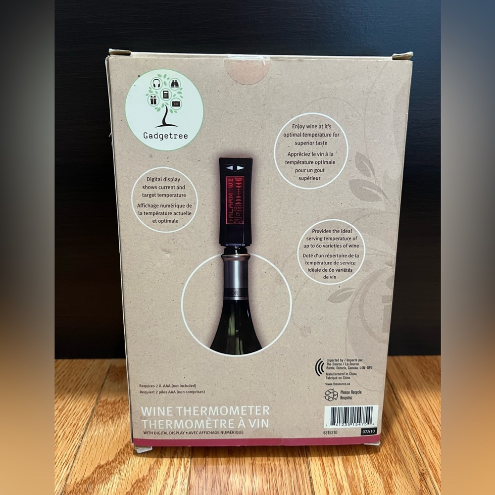 Gadgetree Wine Thermometer